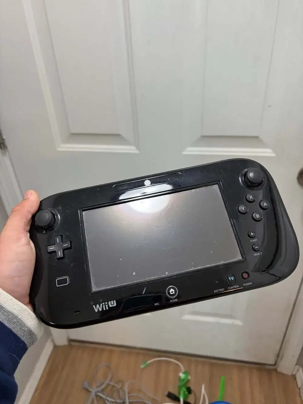 Nintendo Wii U 32GB Black Console Bundle with GamePad, Wii Sensor Bar